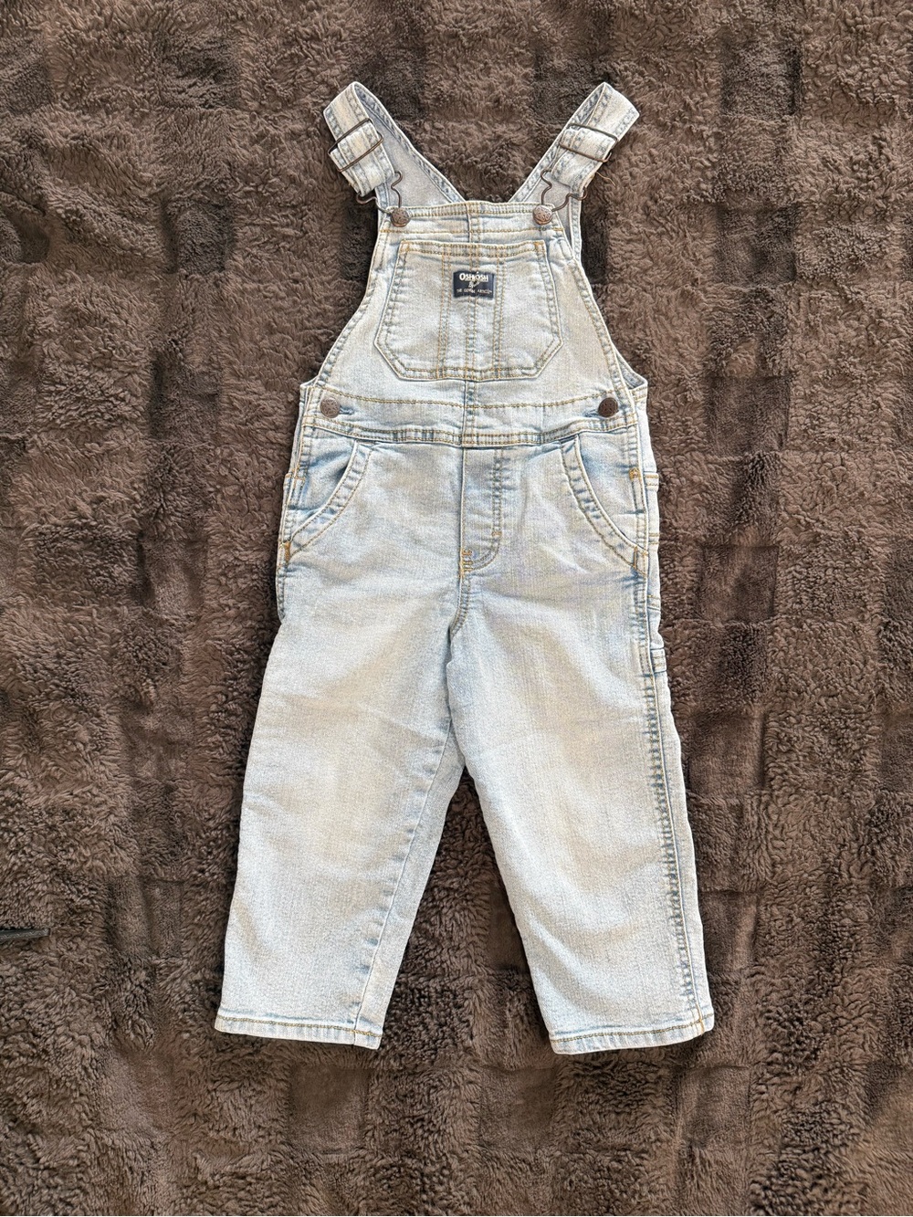 OshKosh B'gosh Light Blue Denim Overalls for Kids